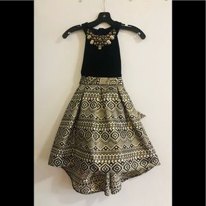 Pippa and Julie Girls Hi Lo Dress - Size 8